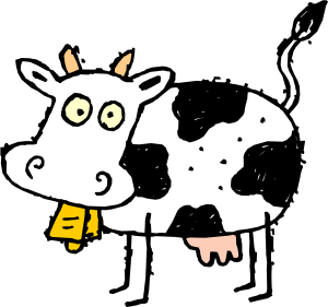 Une stupid vache *look up "stupid"